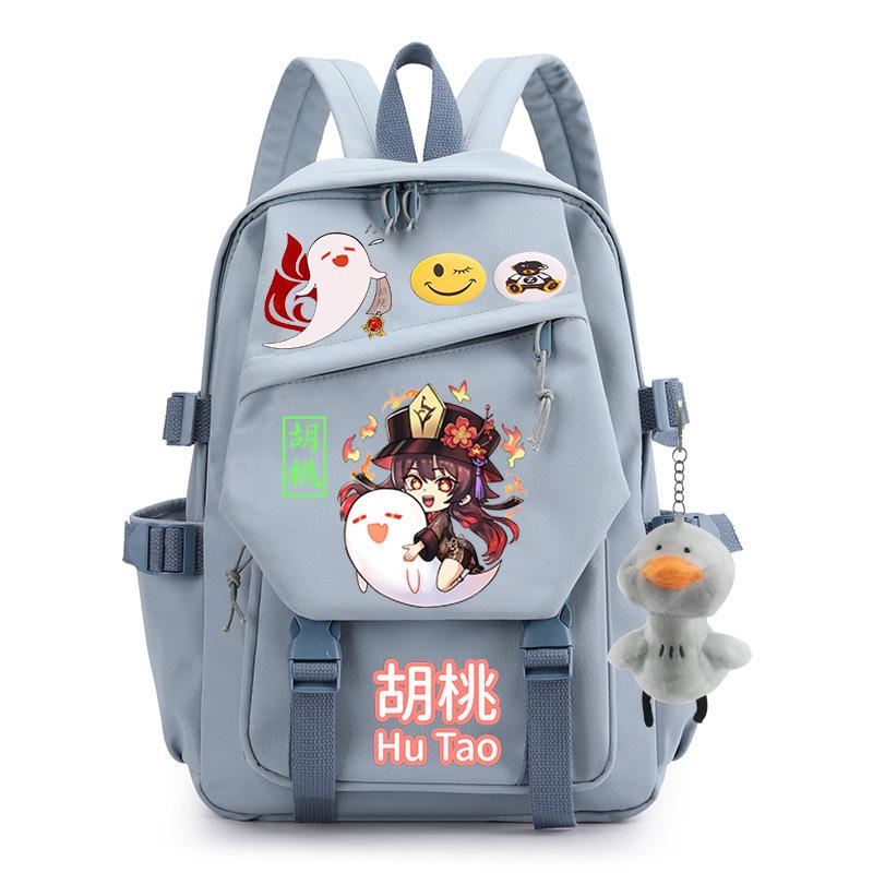 Design Student Large-capacity Backpack Girls Trendy Youth Travel Yuanshen Schoolbag