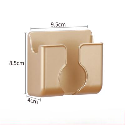 Adhesive Mobile Phone Storage Rack Charging Wall Hanging Storage Lazy Person's Bedside Mobile Phone Stand