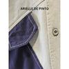 French Arielle De Pinto Boys' Suit New Casual Kidsren's Patchwork Shirt Two-Piece Autumn Outfit