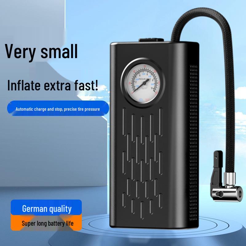 Портативный беспроводной электрический насос для шин для автомобилей - Автоматический насос Wireless Flagship/German Motor