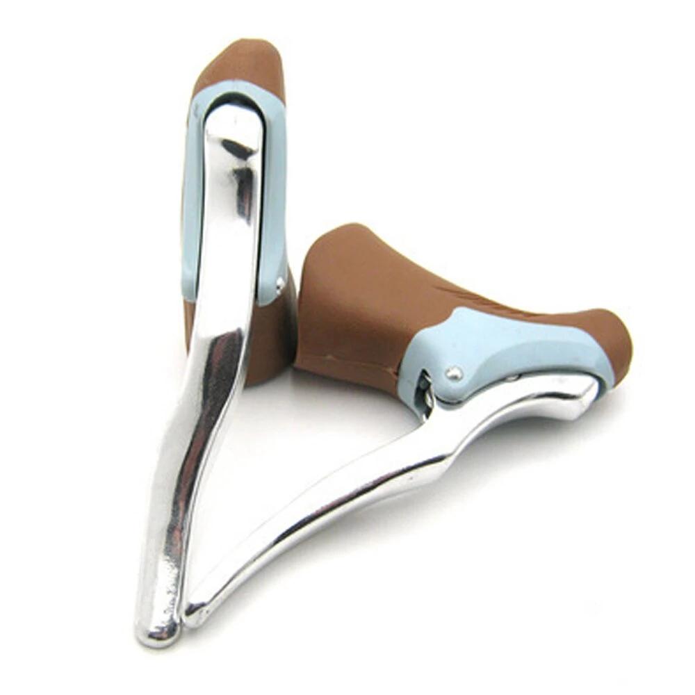Front & Rear Road Bike Bike Drop Bar Handlebar Set Cycling Brake Levers Bicycle Brake Handle