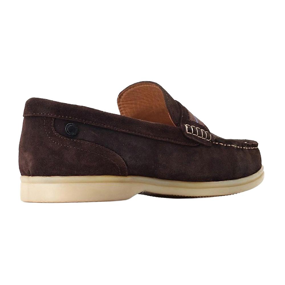 BASE LONDON Herren Drum Wildleder Slipper
