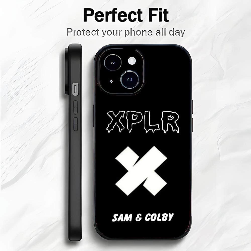 S-Sam and Colby XPLR Phone Case Phone Case Soft Packaging Lightweight For iPhone17 16 15 14 13ProMax