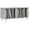 VidaXL Record Cabinet Concrete Grey 100x38x48 Cm Engineered Wood 831752