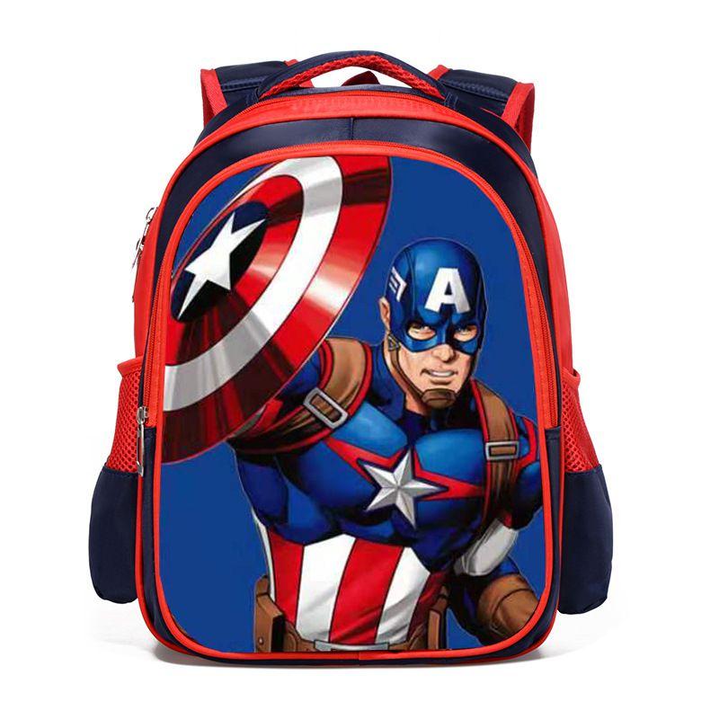 Marvel Avengers Kids Backpack Set With Iron Man Captain America Spider-man Perfect For Any Adventure!