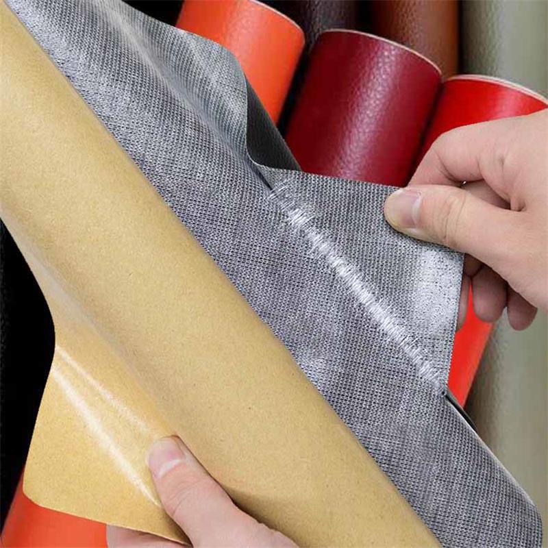 Self-Adhesive Waterproof Faux Leather Wrap DIY Furniture Sofa Car Interior Makeover & Restoration Repair Patch