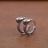 Vintage 316L Stainless Steel Dragon Hoop Earring for Men Women Punk Hip Hop Style China Dragon Huggie Earrings Jewelry