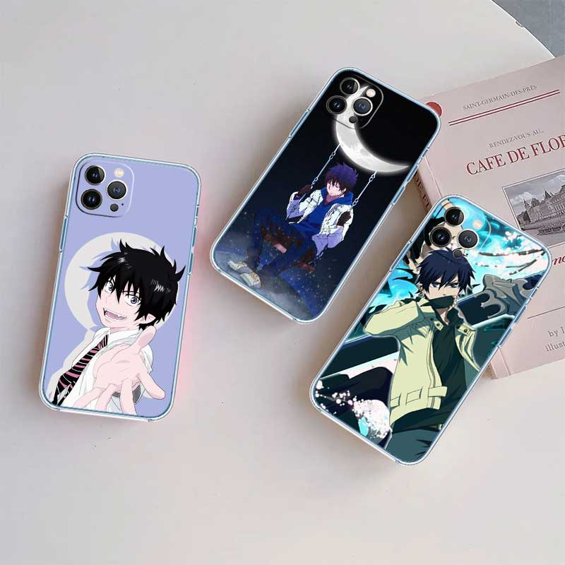 NH11 Blue Exorcist Phone Case for Motorola Moto E13 E15 E20 E22 E22I E22S E30 E32 E40 E7 E7I G Plus Power Play Stylus G22 G14