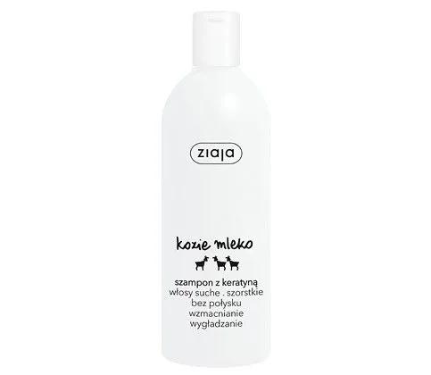 Ziaja Goat' Milk Shampoo With Keratin, Strengthening, 400
