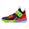 Nike LeBron Soldier 13 GS Thunder Grey Crimson Green Kinder Sneakers Hell-Crimson Electric-Green AR7585-002