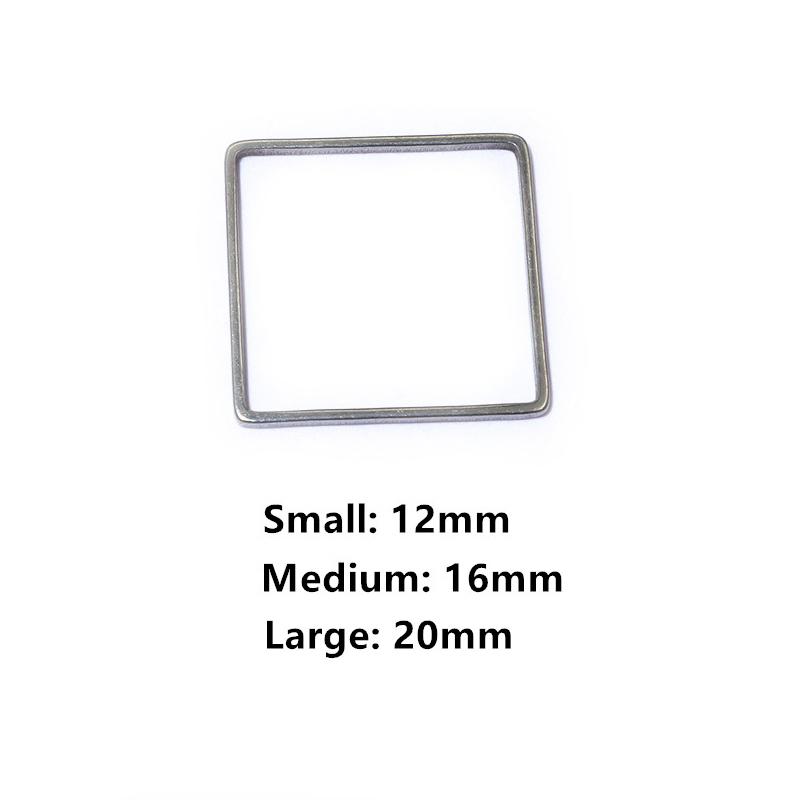 20pcs Moon Star Drop Heart Small Charms Gold Stainless Steel Pendant Open Bezels Hollow Frame Mold Bezel DIY Jewelry Making