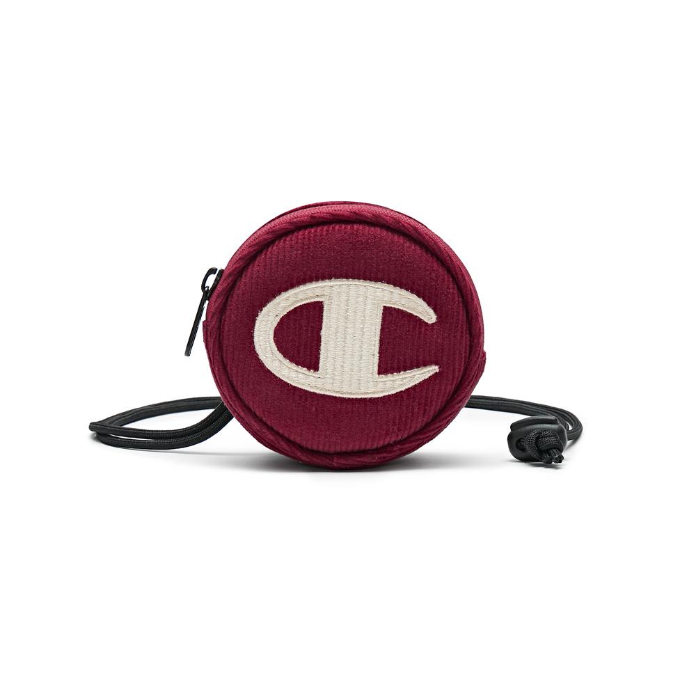 Champion SS24 Classic Small C-Logo Round Corduroy Bag Unisex Bags U4CACPU64 Red