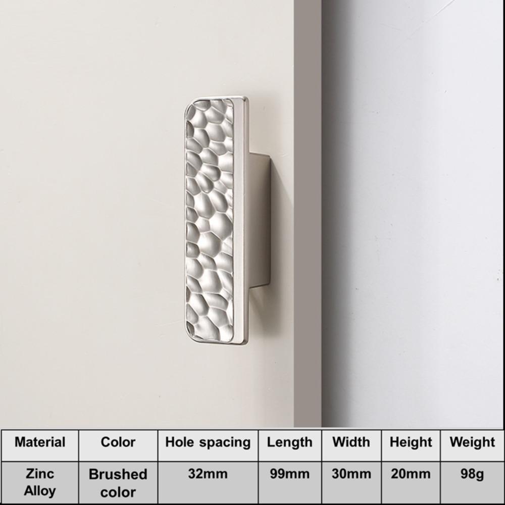 Retro Zinc Zinc Zinc Alloy Furniture Door Knob Unique Line Design Cabinet Handle  Drawer