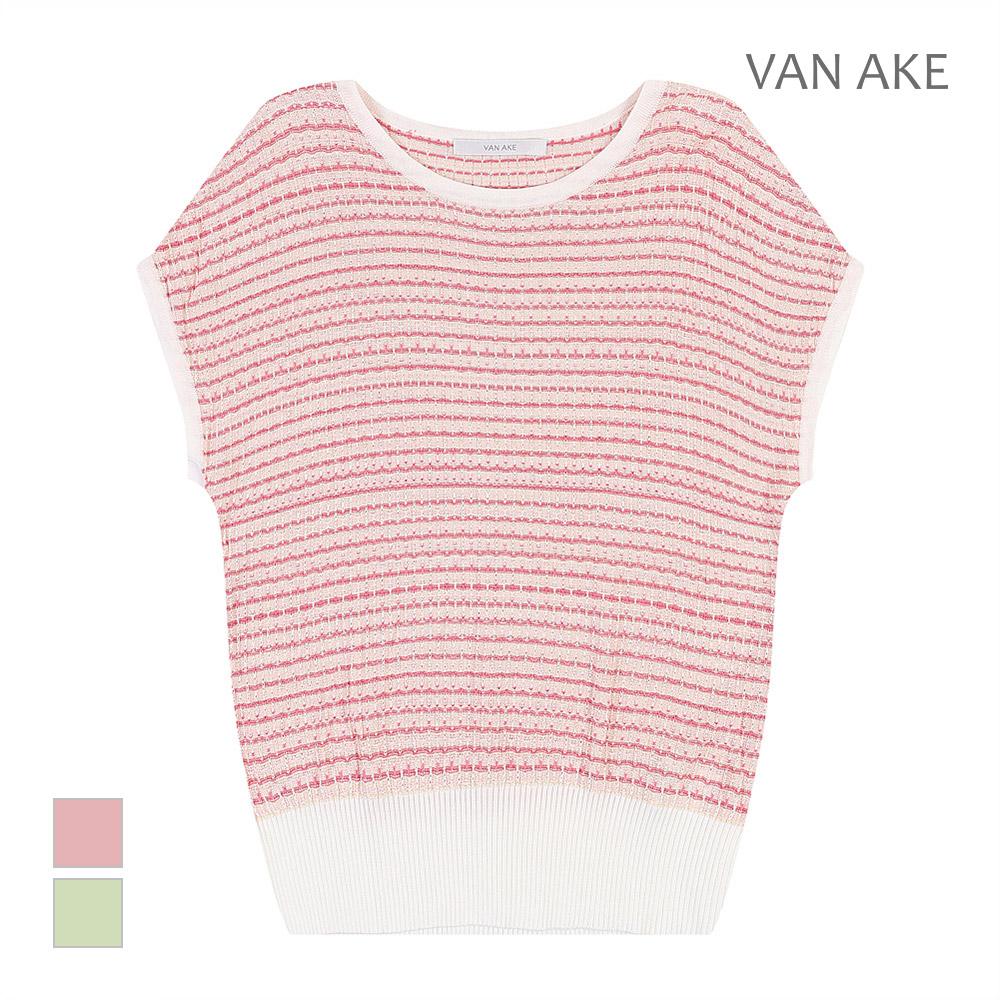 VANAKE Fine Pattern Sleeveless Knit_Vb38Ktq305Z
