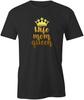 WIFE MOM QUEEN Tshirt Tee Short-Sleeved Cotton Funny MOTHER'S DAY S1BCA22