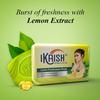 Ikrish Lime Freshness Soap 100g Pack of 5 | Burst of Freshness with Lemon Extract | Paraben Free Refreshing Bath Soap for Daily Use