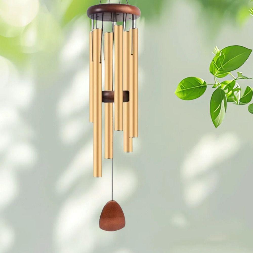 Large Metal Aluminum Wind Chime Retro Wall Hanging Bells Wind Bell Pendant  Yard Balcony Porch