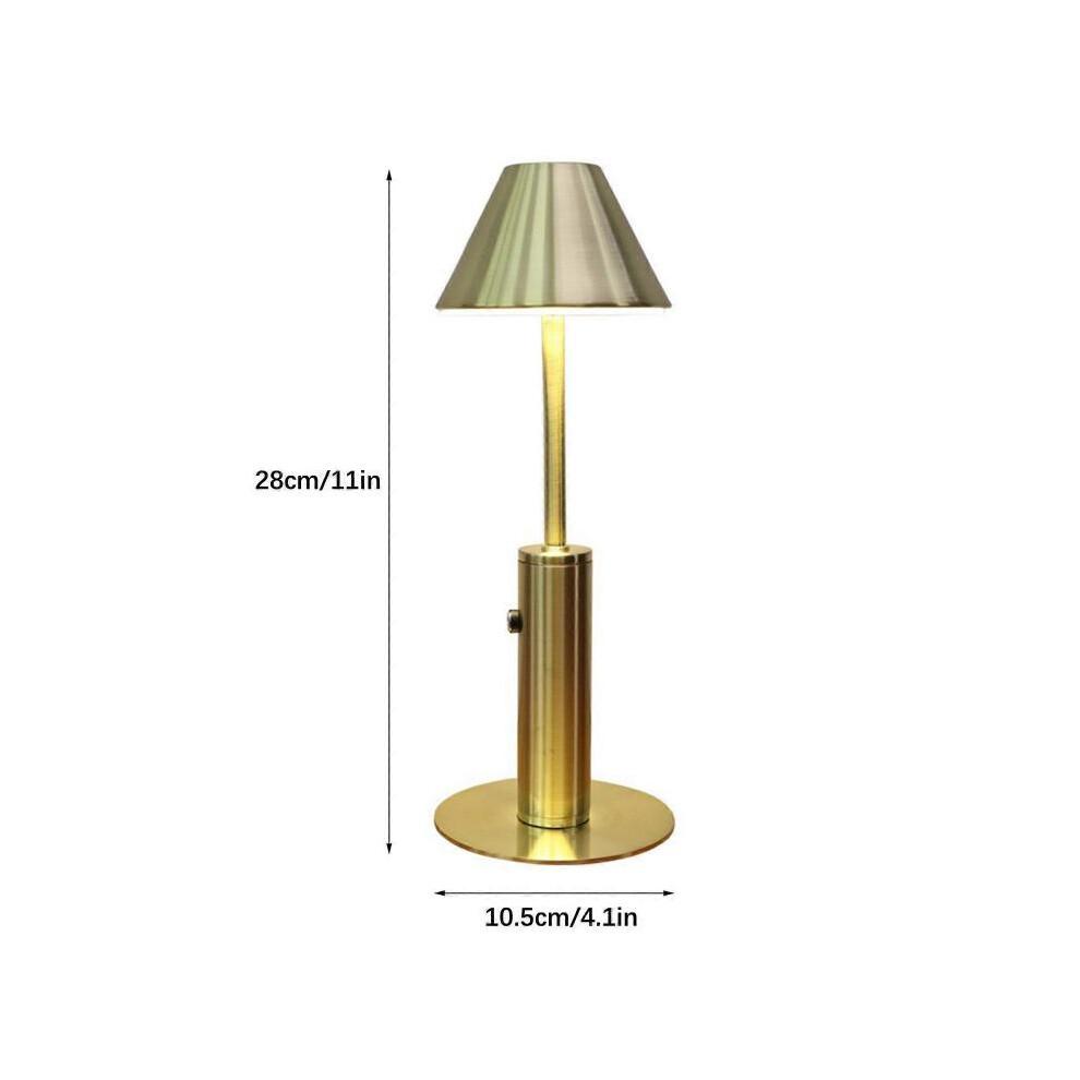 Lampade da Tavolo Senza Fili Ricaricabili, Lampada LED da Pranzo/Scrivania a Batteria