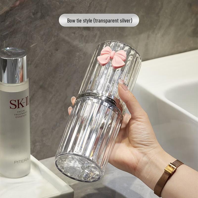 

Portable Travel Wash Cup with Toothbrush Holder