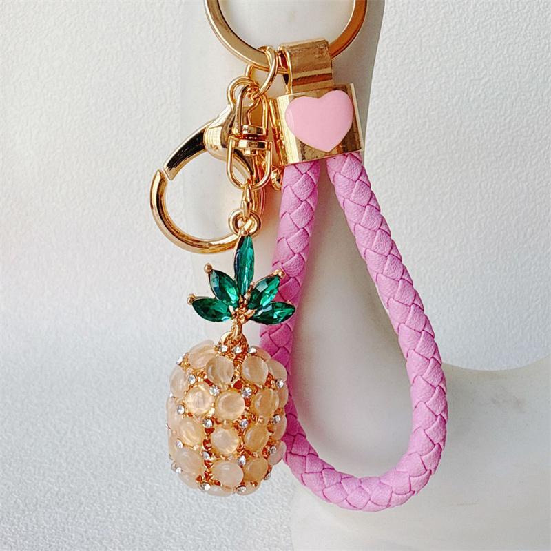 Creative Bling Rhinestone Watermelon Fine Workmanship Portable Bag Pendant Fashion Jewelry Decor Gift For Friends Bag Charm