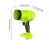 High Execution 21V Handheld Air Blower With 750g Wind Pressure And 130 Cubic Meters Per Moment Output For Outdoor Cleaning