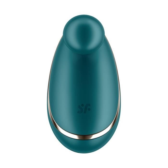 Stimulateur Clitoridien - Satisfyer - Spot On 1 - Vert - Design Ludique - Puissant Et Précis