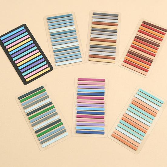 Page Marker Colorful Index Labels 300Pcs Neon Sticky Flags Translucent Repositionable Waterproof PET Tabs