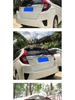 For Honda Fit 2014-2020 Rear Spoiler No-Drill RS Roof Spoiler with Light GK5
