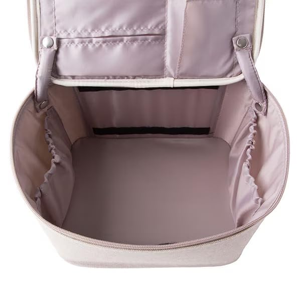 Nitori Large Capacity Cosmetic Box Picot Beige 8131245 (NITORI)