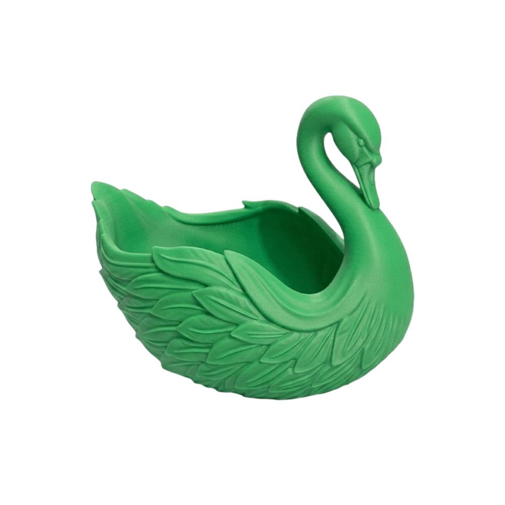 Handmade Swan Shaped Storage Tray Elegant Swan Organizer Swan Shaped Key Holder Office Decor