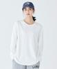 Long Sleeve Crew US Fit Creamy 1000162449 L.L.Bean Women's L.L.Bean Tee, Neck, Regular, L, Apricot, Pink,