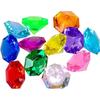 47 bucăți acrilice diamante pietre prețioase bijuterii cufă de comori pirat vânătoare de favoruri de petrecere 25 de carate