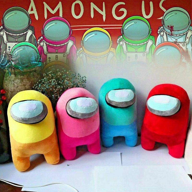 Among Us Cute Plush Doll Toys Stuffed Halloween Xmas Kids Fans 20cm78inch Gift