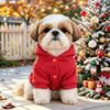 PETCIRCLE Dog Christmas Sweatshirt Small Puppy Warm Festive Costume