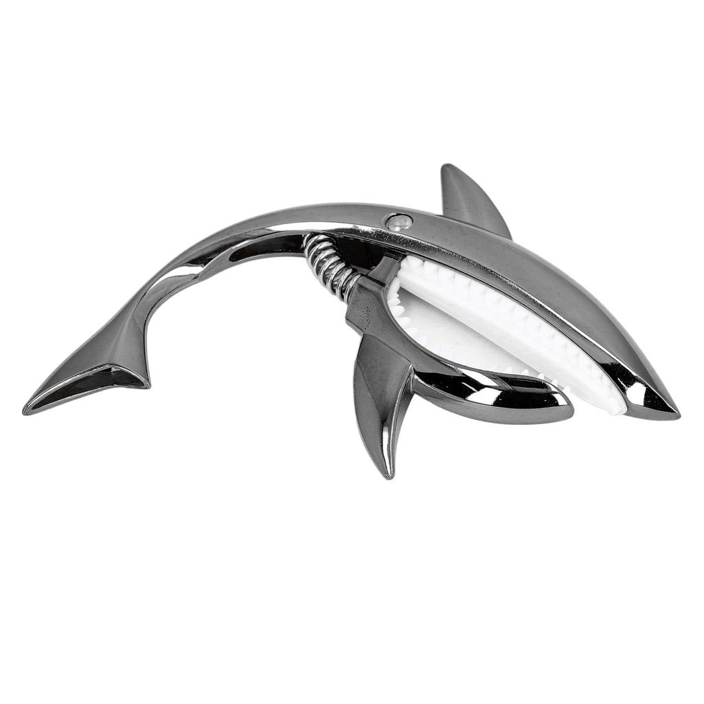 Guitar Capo Cool Shark Shape Zinc Alloy Silicone Capo for Electric Acoustic Ukulele Guitars