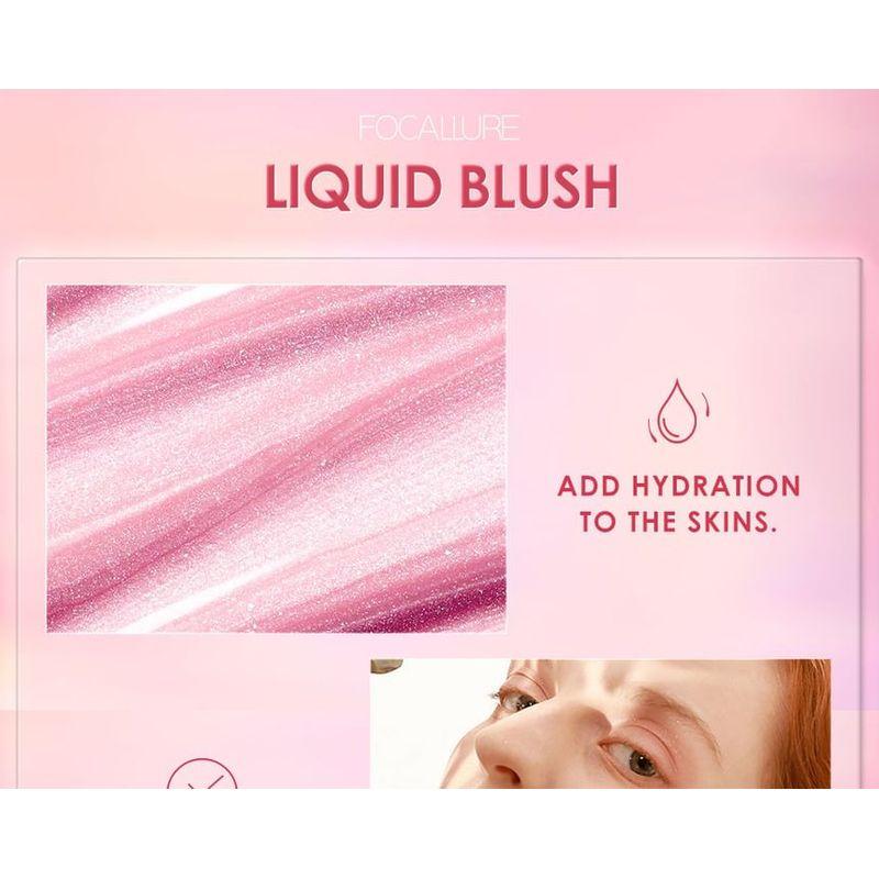 FOCALLURE - HANGOVER Red Wine Blusher - 4 Colors