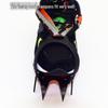 12-Tooth Ice Cleats: Anti-Slip Covers for Snow, Ice Climbing, Hiking & Mountaineering