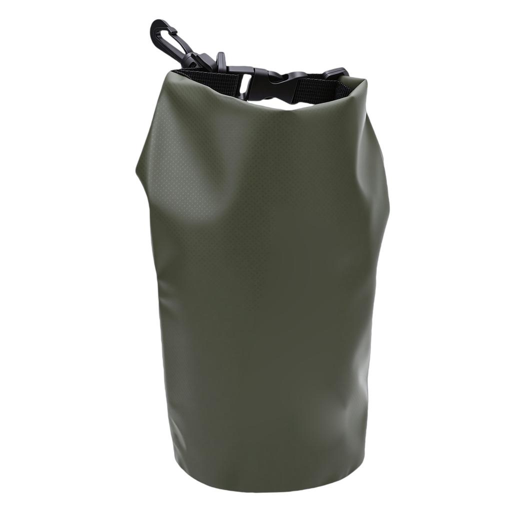 Bolsa de Armazenamento Externa de Nylon Bolsa de Acampamento para Mochila de Caminhada Mochilão Portátil Leve Capacidade de 2L Verde