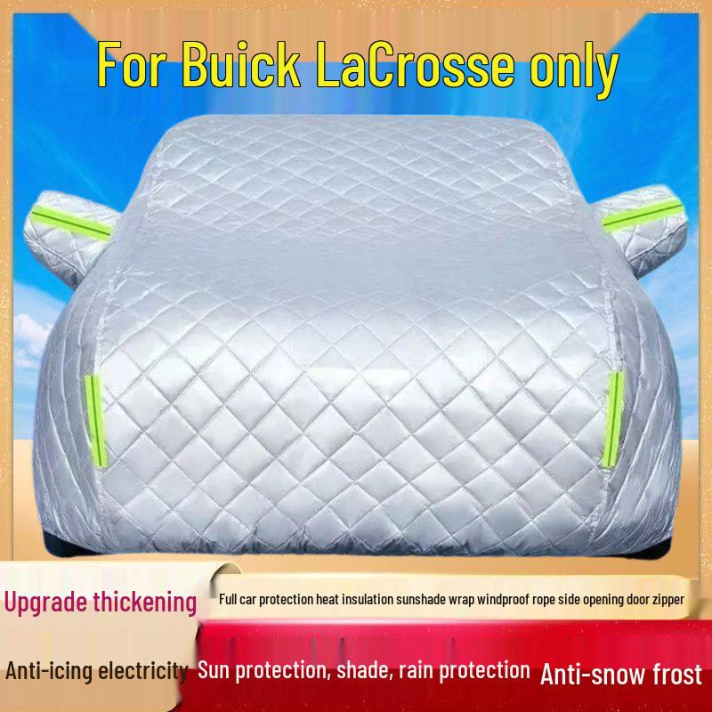 

Buick LaCrosse Car Cover - Sun, Rain, Dust & Snow Protection with Heat Insulation Thickened with Cotton Anti-Hail All-Season