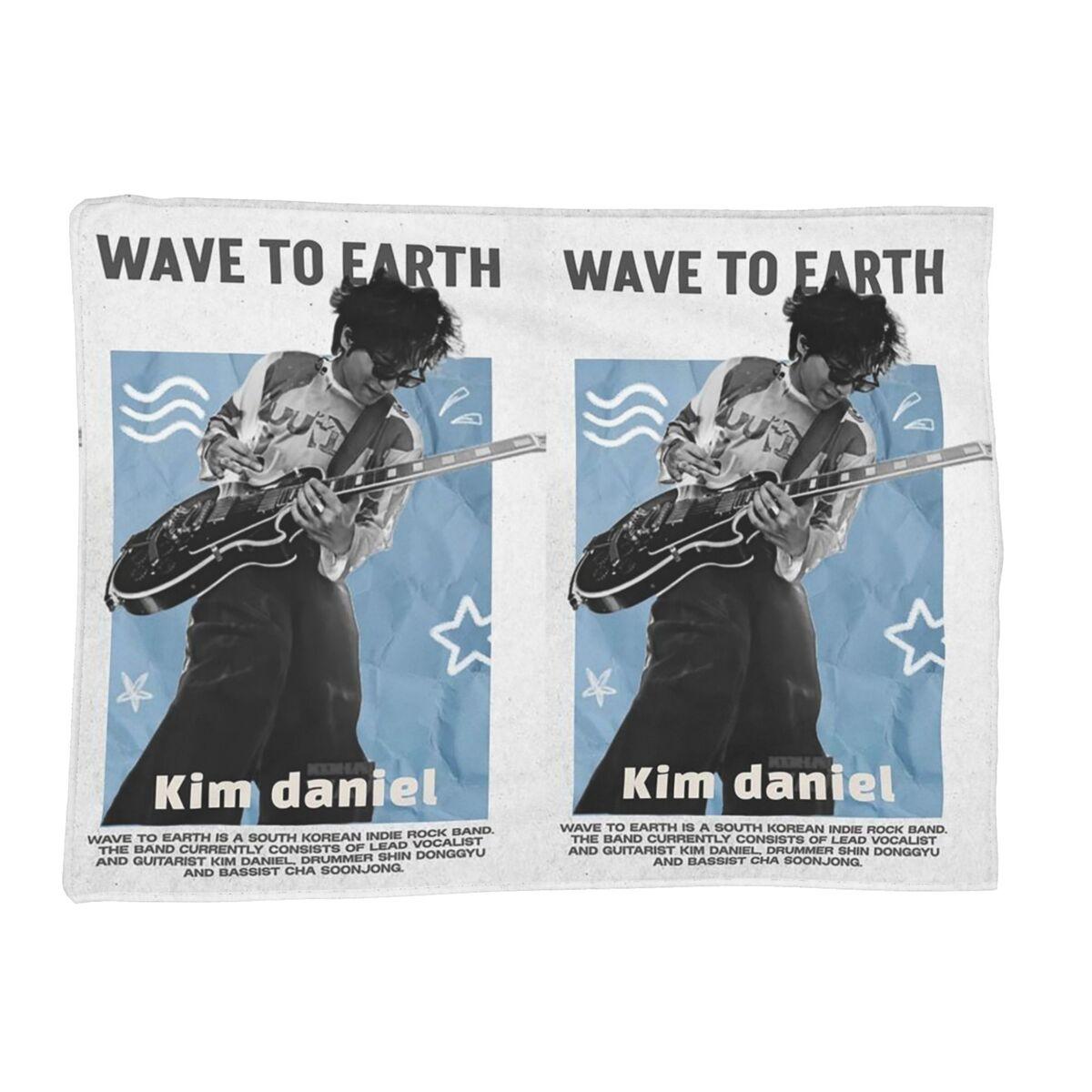 

Wave To Earth Summer Flows Korea Band Blankets Soft Warm Flannel Throw Blanket Bedding for Bed Living room Picnic Travel Home 80x120cm