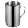 Nonrust Steel Measuring Cup With Precise Measurement Marking For Baking Cooking And Mixing Ergonomic Handle Durable Kitchen Tool