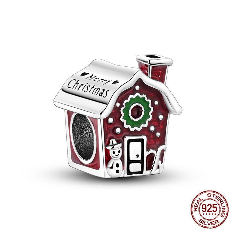 Original Charmscopper Christmas Series Elk Charms Beads Fit 3Mm Original Bracelet Necklace Womens Diy Fine Jewelry Gift