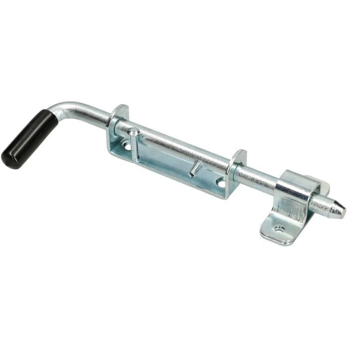 Verrou À Boulon - KOTARBAU - 220 Mm - Acier Galvanisé - Résistant Aux Intempéries - Haute Qualité