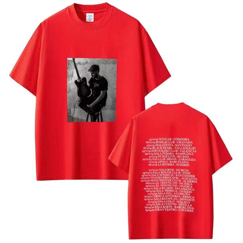 Rapper Dani Fernandez Tour Graphic Tshirt Men Women Fashion Hiphop pure Cotton T Shirts Shortsleeved Casual Harajuku Top