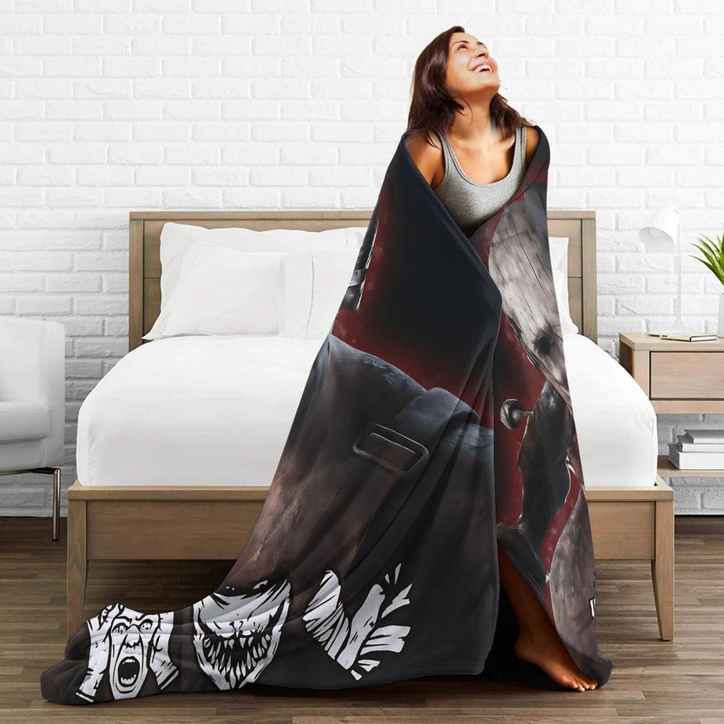 DBD Deads by Daylights  Blanket  Super Warm Street Trend Plush Throw Blanket For Girls Boys Home Decor Flannel Bedspread Cover