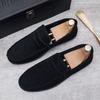 Suede Men Casual Shoes Winter Plush Warm Slip-on Mens Driving Shoes Luxury  Comfort Men Loafers Mens Lazy Shoes Moccasins