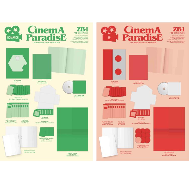 ZEROBASEONE The 4th Mini Album CINEMA PARADISE