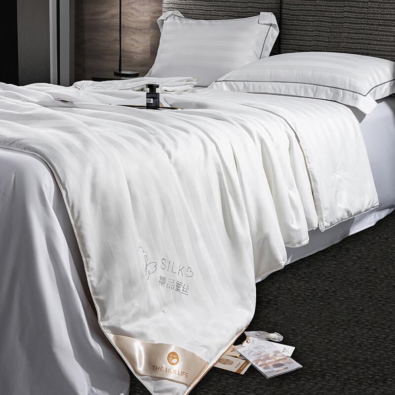 Southern Life 60S Satin Tussah Silk Summer Comforter