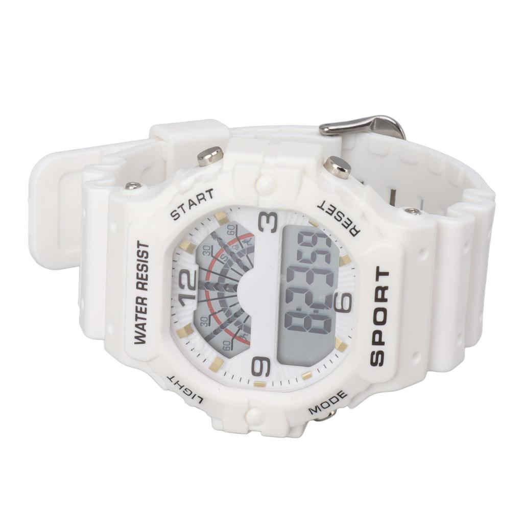 Sportovní Pánské Digitální Chronografové Náramkové Hodinky Klasické Vintage Čtvercové Pánské Digitální Hodinky WR50M