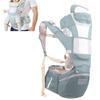 Infant Hipseat Multifunktions Ergonomische Baby Wrap Atmungsaktive Neugeborenen Vorne Träger #3